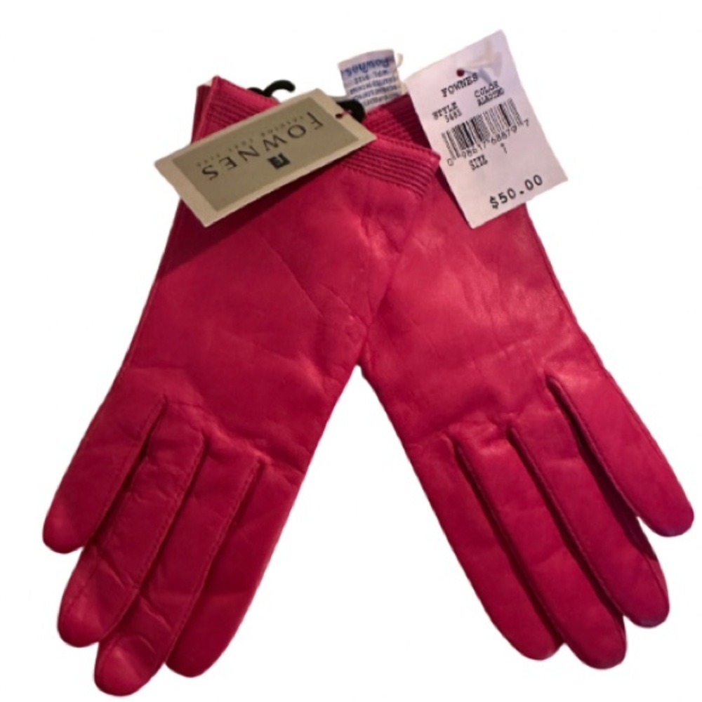 Pink Winter Mittens Warm Accessories